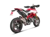 Vue 4 de l'échappement Slip-On Line (Titanium) for DUCATI HYPERMOTARD 2018