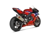 Vue 4 de l'échappement Racing Line (Titanium) for HONDA CBR1000RR-R FIREBLADE / SP 2026