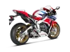 Vue 2 de l'échappement Honda CBR1000RR ABS 2014