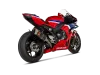Vue 3 de l'échappement Slip-On Line (Carbon) for HONDA CBR1000RR-R FIREBLADE / SP 2026