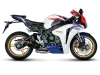 Vue 1 de l'échappement Honda CBR1000RR 2008