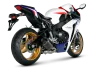 Vue 2 de l'échappement Honda CBR1000RR 2008