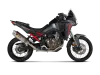 Vue 2 de l'échappement Racing Line (Titanium) for HONDA CRF1100L AFRICA TWIN 2023