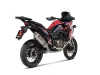 Vue 3 de l'échappement Racing Line (Titanium) - for Adventure Sports for HONDA CRF1100L AFRICA TWIN ADVENTURE SPORTS 2026