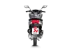 Vue 3 de l'échappement Honda PCX125 / PC150 2014