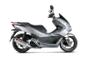Vue 4 de l'échappement Honda PCX125 / PC150 2014
