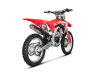 Vue 3 de l'échappement Honda CRF250R / 250RX 2018