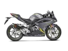 Vue 2 de l'échappement Slip-On Line (Carbon) for HONDA CBR250RR 2026