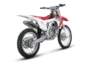 Vue 3 de l'échappement Honda CRF450R / 450RX 2013