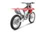 Vue 3 de l'échappement  for HONDA CRF450R / 450RX 2004