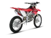 Vue 3 de l'échappement Honda CRF450X 2005