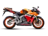 Vue 3 de l'échappement Honda CBR600RR 2005