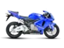 Vue 3 de l'échappement  for HONDA CBR600RR 2008