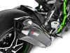 Vue 4 de l'échappement Kawasaki Ninja H2R 2015