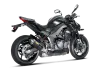 Vue 2 de l'échappement Slip-On Line (Carbon) for KAWASAKI Z1000 2016
