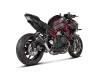 Vue 3 de l'échappement Kawasaki Z H2 2020