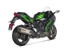 Vue 3 de l'échappement Slip-On Line (Titanium) for KAWASAKI NINJA H2 SX 2026