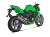 Vue 2 de l'échappement Slip-On Line (Titanium) for KAWASAKI Z1000 2009