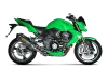 Vue 3 de l'échappement Slip-On Line (Titanium) for KAWASAKI Z1000 2009