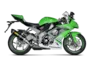 Vue 3 de l'échappement  for KAWASAKI NINJA ZX-10R 2008