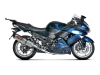 Vue 3 de l'échappement Racing Line (Titanium) for KAWASAKI ZZR 1400, ZX14R 2007