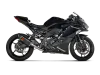 Vue 2 de l'échappement Kawasaki Ninja ZX-25R 2020