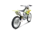 Vue 4 de l'échappement Suzuki RM-Z 250 2004