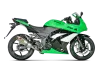 Vue 2 de l'échappement  for KAWASAKI NINJA 250R 2008