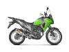 Vue 2 de l'échappement Slip-On Line (Titanium) for KAWASAKI VERSYS-X 250/300 2020