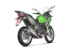 Vue 3 de l'échappement Slip-On Line (Titanium) for KAWASAKI VERSYS-X 250/300 2020