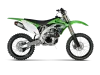 Vue 2 de l'échappement Evolution Line (Titanium) for KAWASAKI KX 450 F 2009