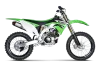 Vue 2 de l'échappement Evolution Line (Titanium) for KAWASAKI KX 450 F 2015