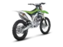 Vue 3 de l'échappement Kawasaki KX 450 F 2009
