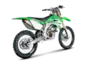 Vue 4 de l'échappement Kawasaki KX 450 F 2008