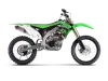 Vue 2 de l'échappement Kawasaki KX 450 F 2009