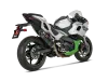 Vue 3 de l'échappement Slip-On Line (Carbon) for KAWASAKI NINJA 7 / Z7 HYBRID 2026