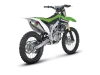 Vue 3 de l'échappement Kawasaki KX 450 F 2009