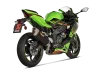 Vue 3 de l'échappement Slip-On Line (Carbon) for KAWASAKI NINJA ZX-4R 2026