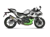 Vue 2 de l'échappement Slip-On Line (Titanium) for KAWASAKI NINJA 7 / Z7 HYBRID 2024
