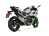 Vue 3 de l'échappement Slip-On Line (Titanium) for KAWASAKI NINJA 7 / Z7 HYBRID 2024