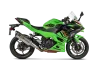 Vue 2 de l'échappement Slip-On Line (Titanium) for KAWASAKI NINJA 500 / Z500 2026
