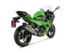 Vue 3 de l'échappement Slip-On Line (Titanium) for KAWASAKI NINJA 500 / Z500 2026