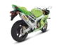 Vue 5 de l'échappement Kawasaki Ninja ZX-6R 2003