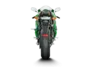 Vue 5 de l'échappement Kawasaki Ninja ZX-6R 2007
