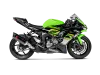 Vue 2 de l'échappement Slip-On Line (Carbon) for KAWASAKI NINJA ZX-6R 2026