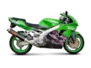 Vue 2 de l'échappement  for KAWASAKI NINJA ZX-9R 1998