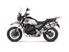 Vue 2 de l'échappement Slip-On Line (Titanium) for MOTO-GUZZI V85 TT 2024