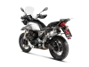 Vue 3 de l'échappement Slip-On Line (Titanium) for MOTO-GUZZI V85 TT 2024