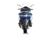 Vue 3 de l'échappement  for PIAGGIO X10 350 2012