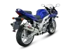 Vue 3 de l'échappement  for SUZUKI SV 1000 2003